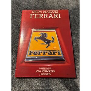 Great Marques Ferrari Book Godfrey Eaton Jody Scheckter Octopus Fathers Day gift